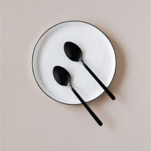 Ceramic Plates and Spoons